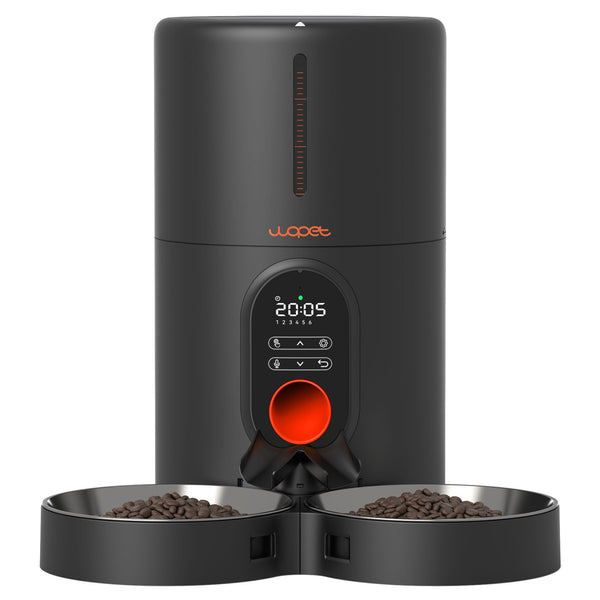 WOPET Automatic Cat Feeders 2 Cats Timed Cat Feeder Auto Pet - Scratch & Dent
