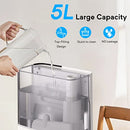 ENPULY 5L Top Fill Humidifiers for Bedroom, Warm and Cool Mist, B0B8NRL836 - Brand New