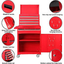 HPDMC 5-Drawer Rolling Tool Chest High Capacity Adjustable Shelf - Black - Brand New
