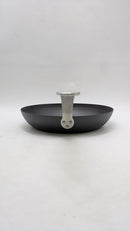 MADE IN Seasoned Carbon Steel 12" Fry Pan Color: Black steel handle - Brand New