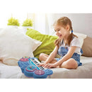 LEXIBOOK STITCH ELECTRONIC KEYBOARD WITH SEAT AND MICROPHONE CABLE, BLUE - BLUE - Like New
