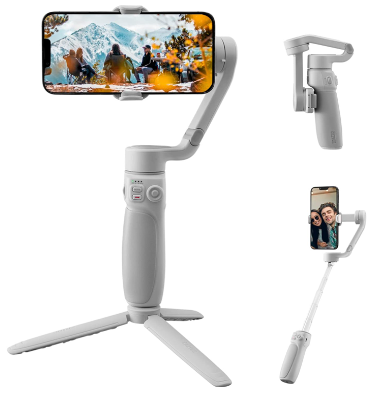 ZHIYUN SMOOTH-Q4 3-axis gimbal stabilizer smart follow smartphones White Like New