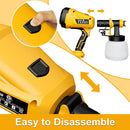KOVDON Paint Sprayer, 700W HVLP Spray Gun, KD27 - Yellow - Like New