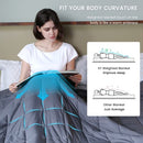 Syrinx Weighted Blanket 20lbs 60''x80'' Dark Grey for Queen Size Breathable - Brand New