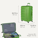 SWISSGEAR 7366 SIGNATURE HARDSIDE EXPANDABLE LUGGAGE 27-INCH - GREEN - Brand New