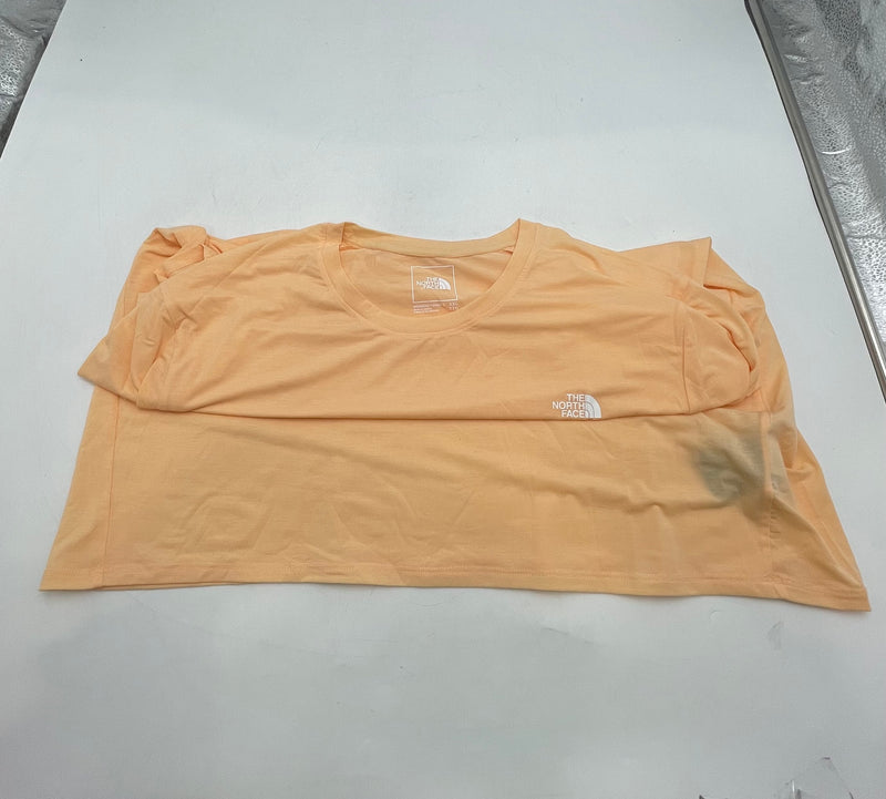 THE NORTH FACE T-SHIRT - SIZE: WOMEN XXL - LIGHT ORANGE - Like New