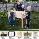 Boldly Growing Cedar Raised Planter Box with Legs – Elevated Raised Garden Bed Like New