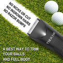 VIKICON Ball Trimmer/Shaver Groin Body Trimmer for Men Electric, HT871 - Black Like New