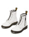 1460TZ Dr. Martens Women's 1460 Twin Zip Fashion Boot White Sendal Size 8 Like New