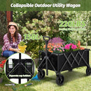 EVERYFUN COLLAPSIBLE WAGON CART - BLACK Like New