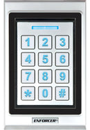 Seco-Larm SK-B141-PQ Bluetooth Access Controller, Single-Gang Keypad - Silver - Like New