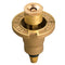 Orbit 54070 Brass Pop-Up Flush Head Sprinkler with Full Pattern Spray Nozzle Like New