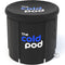 The Cold Pod Cold Plunge Tub - 88 Gallons, Solid Black, Nylon & PVC Like New