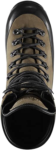 40271 DANNER MENS THOROFARE 10IN SAGE LEATHER HUNTING BOOTS WIDE SIZE 11W - Like New