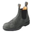 587 BLUNDSTONE ORIGINAL CHELSEA RUSTIC RUSTIC/BLACK SIZE 10 - Scratch & Dent