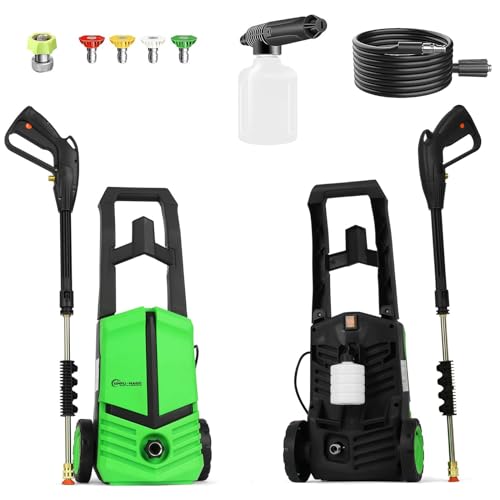 Simpli-Magic Electric Pressure Washer Kit with GFCI Plug - Green/Black - Like New