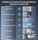 ULECOCE KEYLESS ENTRY DOOR LOCK DEADBOLT WITH HANDLE SET, Easy Installation - Like New