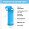 THERMOS FUNTAINER 16 Ounces THERMOS FUNTAINER 16 Ounce Bottle, Electric Blue - Like New