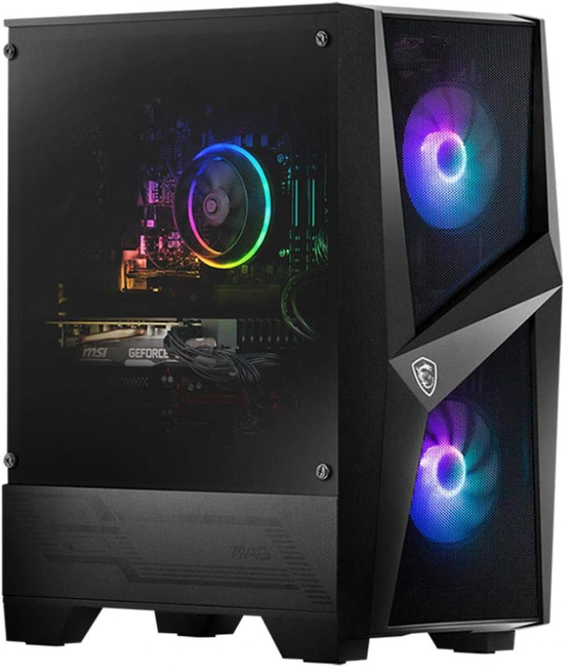 MSI Codex R (Tower) Gaming Desktop i5-10400F 16GB 512GB SSD RTX 3060 Ti - BLACK - Like New