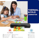 ZYERCH 13 INCH A3 LAMINATOR MACHINE 7 IN 1 THERMAL LAMINATOR NEVER JAM - BLACK - Like New