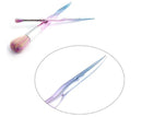 LA SANTE 7-PACK: IRIDESCENT MAKEUP BRUSHES - RAINBOW - Like New