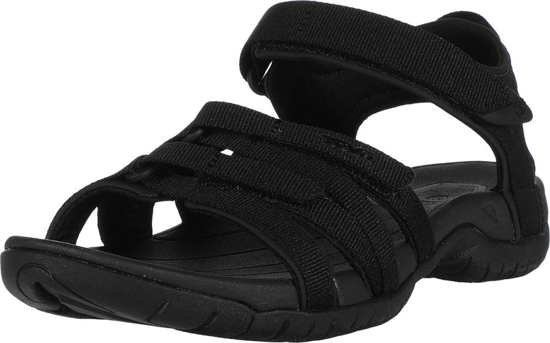 Teva Women's Tirra Sandal Black/Black Size 8.5 - Like New