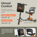 SuperHandy Passport Mobility Scooter GUT112-2BAT - Foldable, 3 Wheel, Airline - Like New