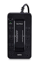 CYBERPOWER ST425 STANDBY UPS SYSTEM, 425VA/260W, 8 OUTLETS, COMPACT - BLACK - Like New
