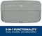 GE 10,500 BTU 3-in-1 Portable Air Conditioner APWD10JASGW1 - Grey Like New