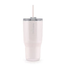 REDCUDE COLD1 34 OZ TUMBLER LID STRAW VACUUM INSULATED REUSABLE COTTON - Like New