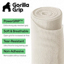 GORILLA GRIP powerGRIP Drawer Shelf and Cabinet Liner, 24"x30', Snow White - Brand New