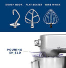 GE Tilt-Head Electric Stand Mixer | 7-Speed, 350-Watt Motor | Granite Gray - Like New