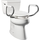 Bemis Assurance 3" Raised Toilet Seat with Handles Elongated B083Y4M7YH - Brand New