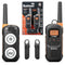 BUSHNELL LPX650 WALKIE TALKIE RADIO 2 PACK - BLACK/ORANGE - Like New