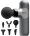 MORELAX MINI MASSAGE GUN PERCUSSION MUSCLE MASSAGER BACK PAIN RELIEF - SILVER - Brand New