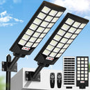 BRIGHTEVER SOLAR STREET LIGHTS OUTDOOR 32000LM 8500K WATERPROOF 2-PACK MESSAGE - Like New