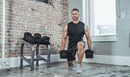 POWERBLOCK ADJUSTABLE DUMBBELL SET - 70 TO 90LBS - BLACK - Like New
