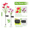 KOOPER OUTDOOR SOLAR LIGHTS 4 PACK SOLAR GARDEN LIGHTS BIGGER PANEL - MULTICOLOR - Like New