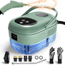 TWOOASES STEAM CLEANER HANDHELD 2500W HIGH PRESSURE STEAMER - GREEN - Like New