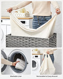 SONGMICS Laundry Basket, 2 Removable Liner Bags, 3 Mesh Laundry Bags, 75L - Like New