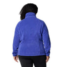 COLUMBIA WOMEN BENTON SPRINGS FULL ZIP CLEMATIS BLUE SIZE 1X - Brand New