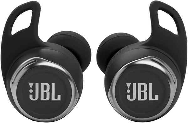 JBL Reflect Flow Pro+ Wireless Sports Earbuds JBLREFFLPROPBLKAM - Black Like New