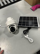 GENERIC 4G SOLAR CELLULAR 360 CAMERA - WHITE - Like New