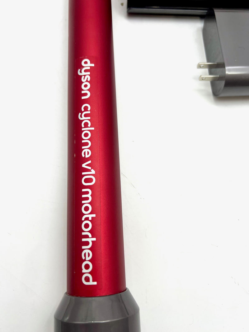 Dyson Cyclone V10 Motorhead Cordless Stick Vacuum 244393-01 - PURPLE/RED - Like New