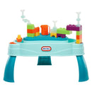LITTLE TIKES BUILD AND SPLASH DELUXE WATER TABLE WITH BLOCK SET - 50PC - MULTI - Brand New