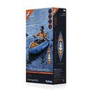 BESTWAY HYDRO-FORCE COVE CHAMPION INFLATABLE KAYAK ADULT - BLUE - Like New