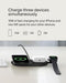 BELKIN 3-IN-1 MAGSAFE-COMPATIBLE WIRELESS CHARGING PAD QI2 15W - BLACK - Like New