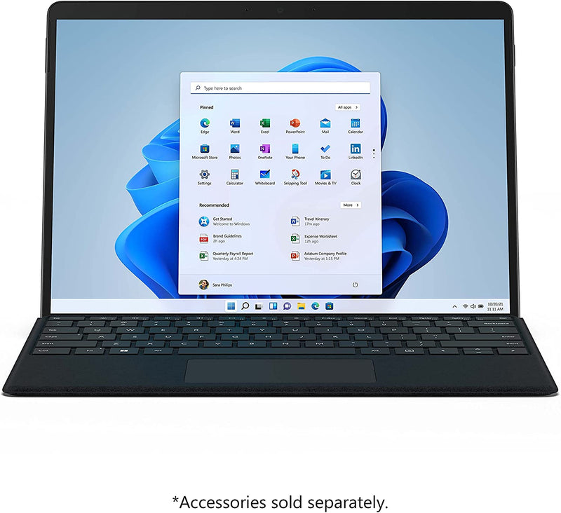 MICROSOFT SURFACE PRO 8 13" 2880X1920 TOUCH I5-1135G7 8GB 256GB Platinum - Like New