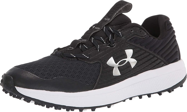 3023000 Under Armour Men's Yard Turf Baseball Shoe Black 003 Size 9.5 Like New