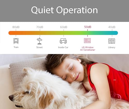 LG 7,500 BTU / 3,850 BTU WINDOW AC (COOL / HEAT) W/REMOTE LW8023HR - WHITE - Brand New